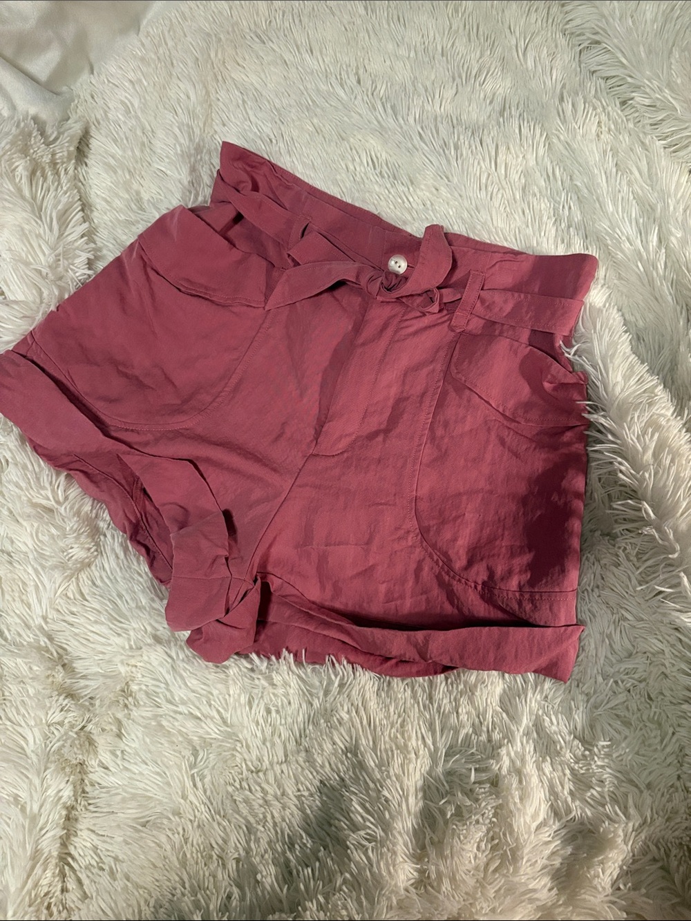 Rag & Bone Blush Pink Trail Shorts